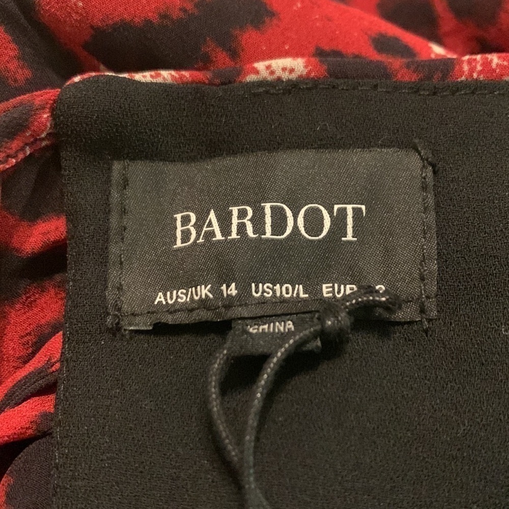 Bardot Leopard Frill Dress - Picture 9 of 11